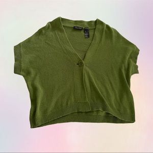 Green Cardigan